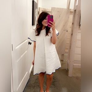 LAKE Patio Dress in Ultramarine